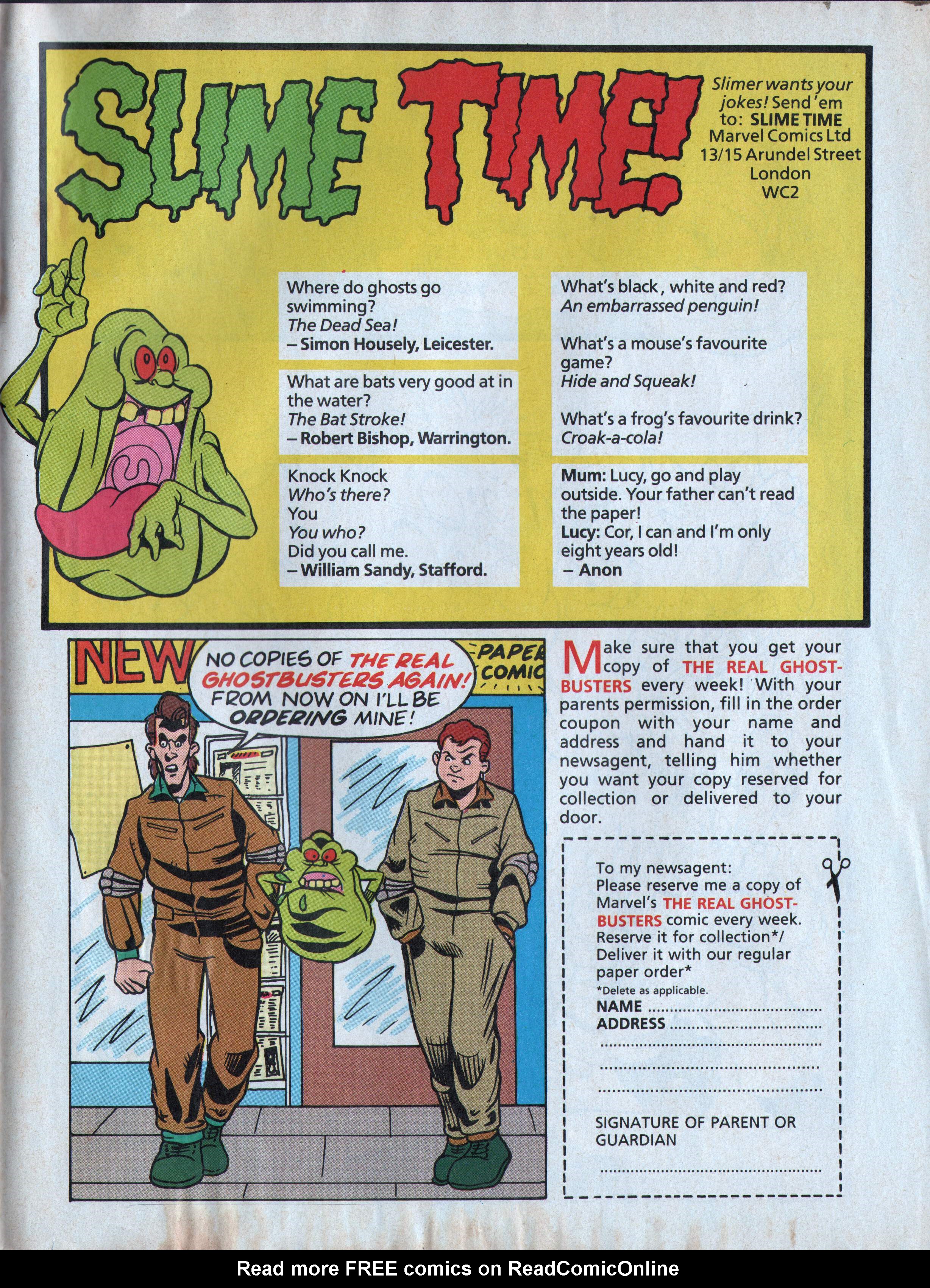 Read online The Real Ghostbusters comic -  Issue #147 - 14