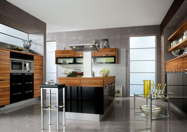 black gloss kitchen design