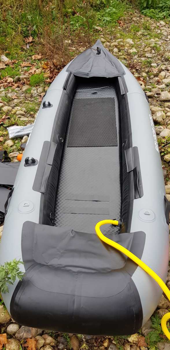 Test Kayak Savage Gear HighRider 330 WallStreet Fishing