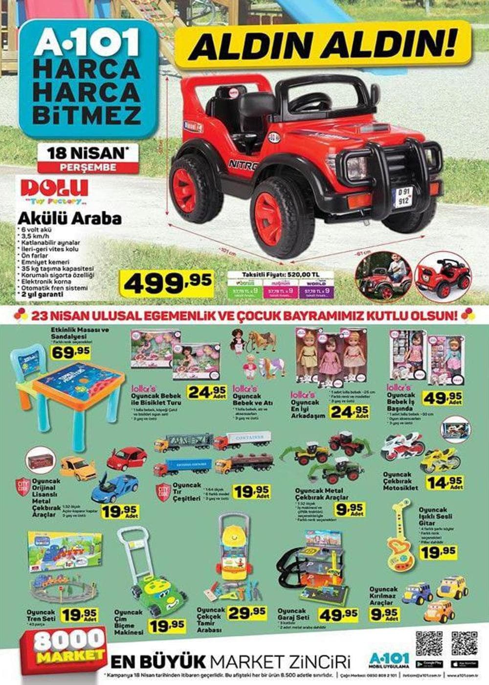 18 nisan 2019 a101 aktuel urunler katalogu