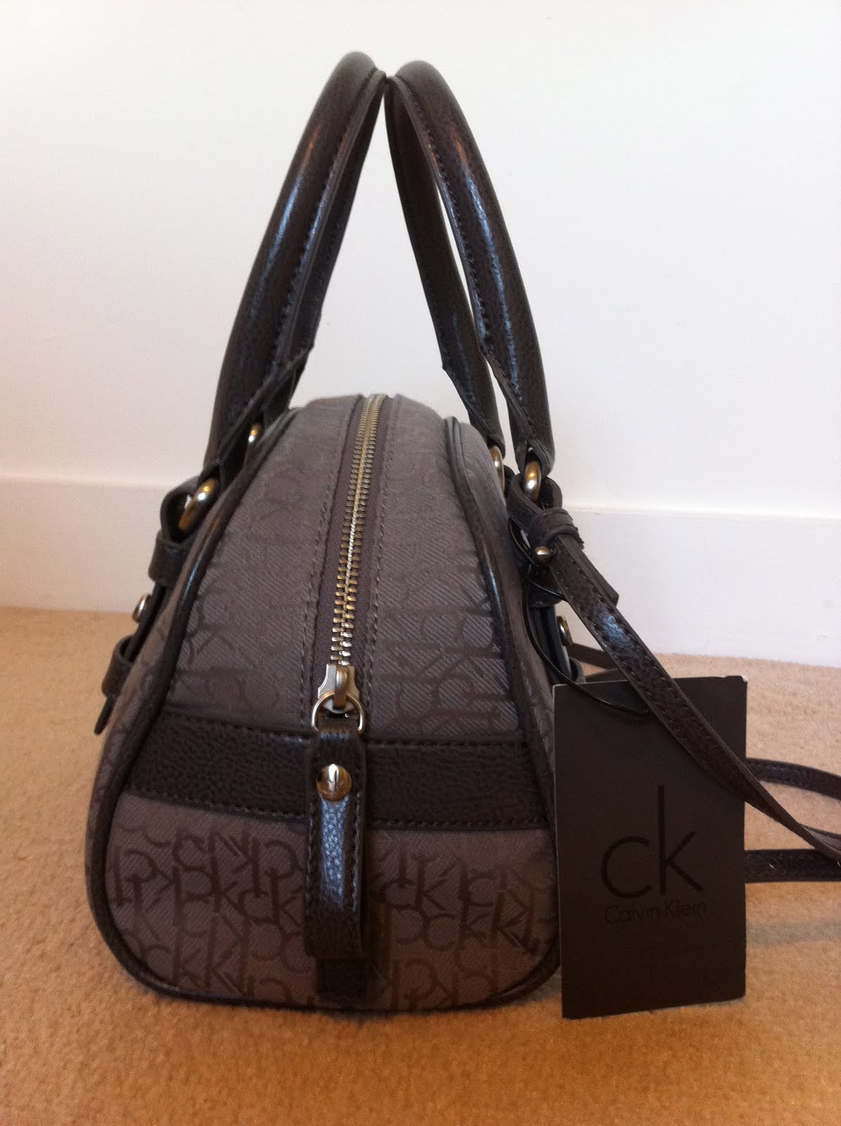 Discounted Genuine Handbags: (SOLD) Authentic Calvin Klein Mini Handbag For Sale