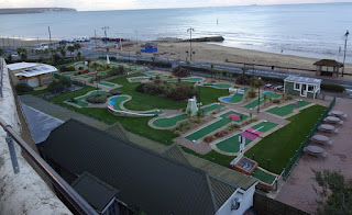 Crazy Golf course at Shanklin Seafront on the Isle of Wight Crazy Golf course at Shanklin Seafront on the Isle of Wight