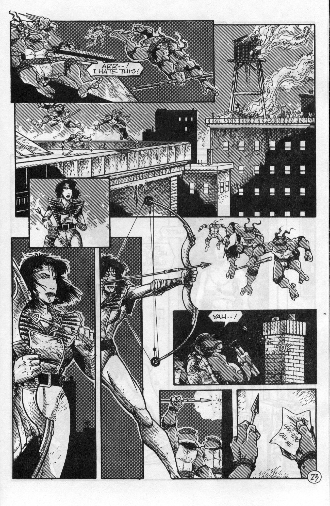 Read online Teenage Mutant Ninja Turtles (1984) comic -  Issue #56 - 25