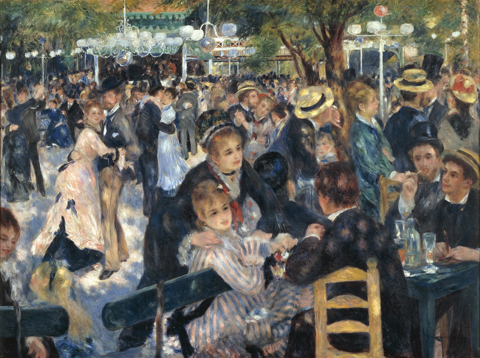 Pierre-Auguste Renoir - Baile do Moinho da Galette