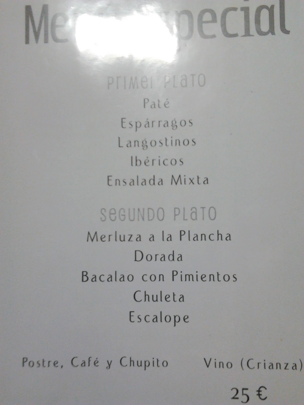Ajillos Restaurant Menu Ajillos Restaurant Menu