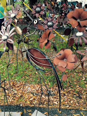 Summerville Flowertown Festival 2015 - Metal Yard Art by Daylight Designs, Inc. Birmingham, AL| The Lowcountry Lady