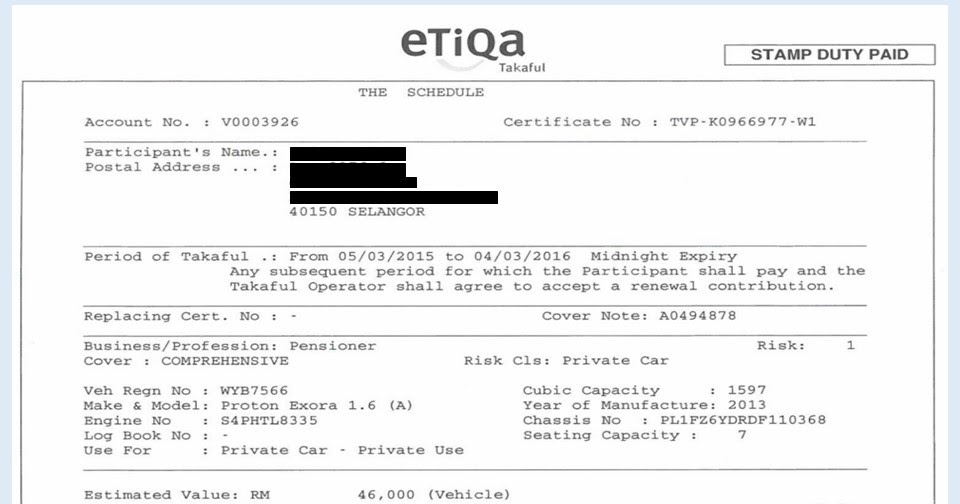 Insuran Cermin Kereta Ambank - malaycder