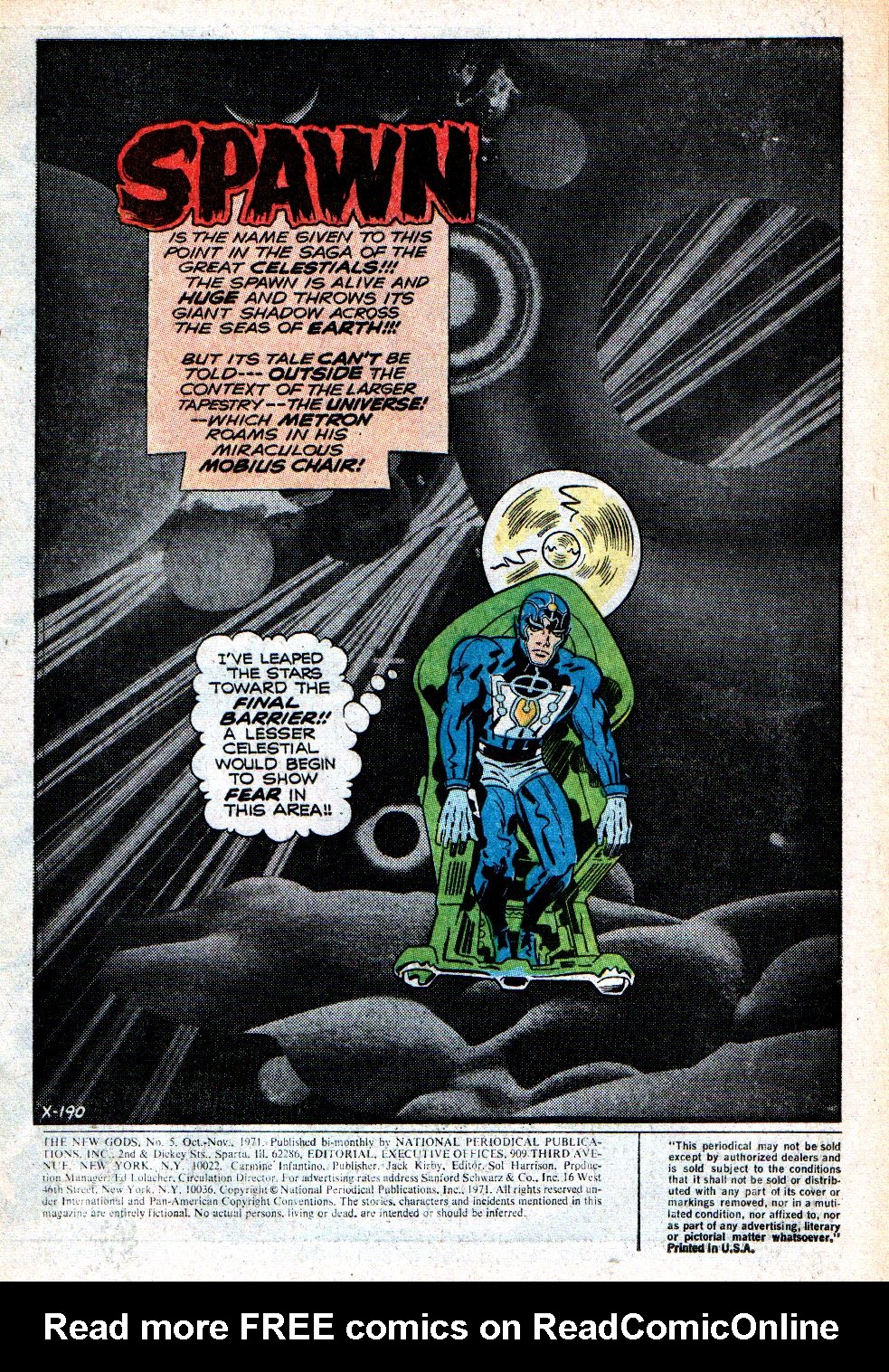 Read online The New Gods (1971) comic -  Issue #5 - 3