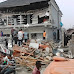 BREAKING NEWS: Many residents trapped as house collapses during Lagos building demolition