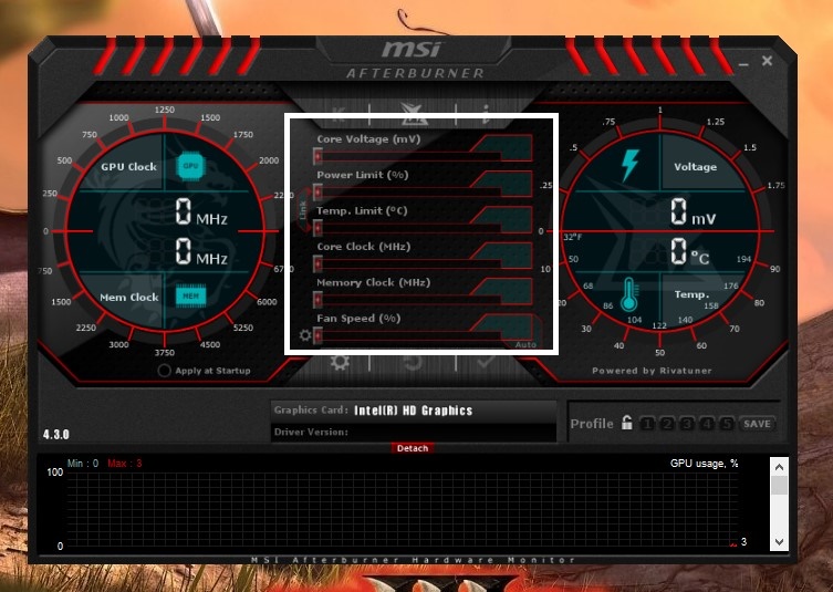 msi afterburner on laptop msi afterburner on laptop