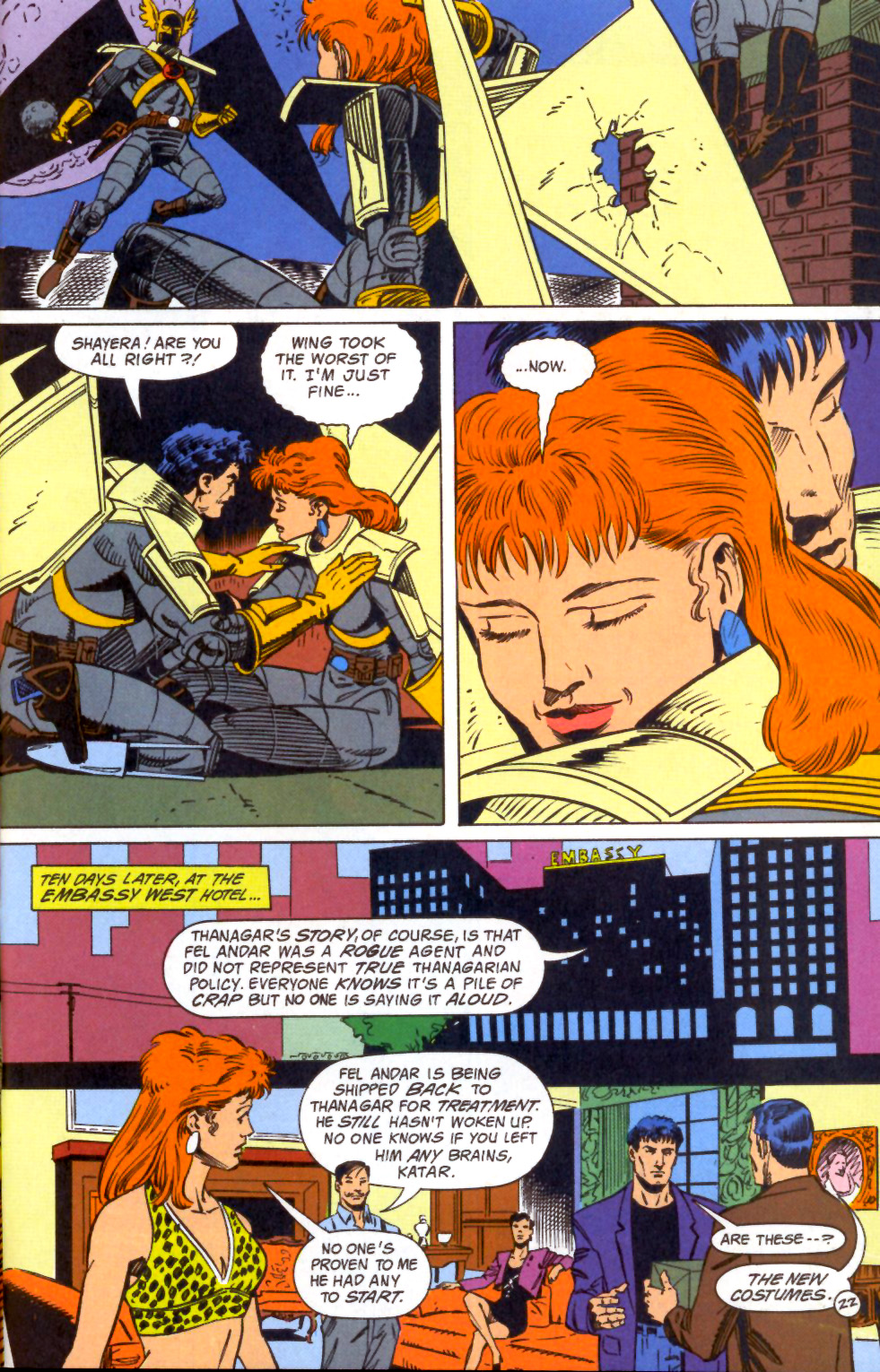 Read online Hawkworld (1990) comic -  Issue #25 - 23