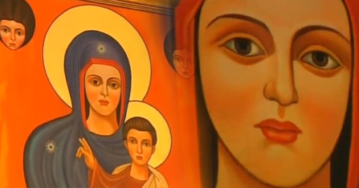 Viral: Virgin Mary's Lips Moving In A Painting During Prayer