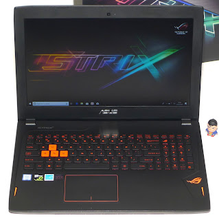 Laptop Gaming ASUS ROG GL502V Core i7 Gen7 Fullset di Malang