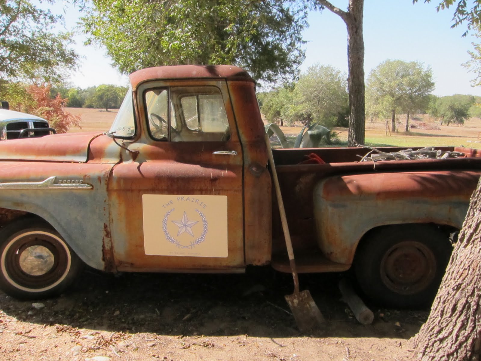 Vintage truck at The Prairie by Rachel Ashwell.