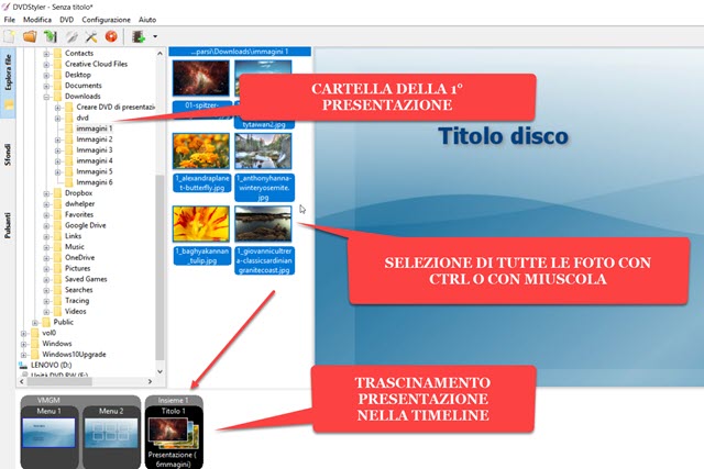trascinamento-foto-timeline trascinamento-foto-timeline