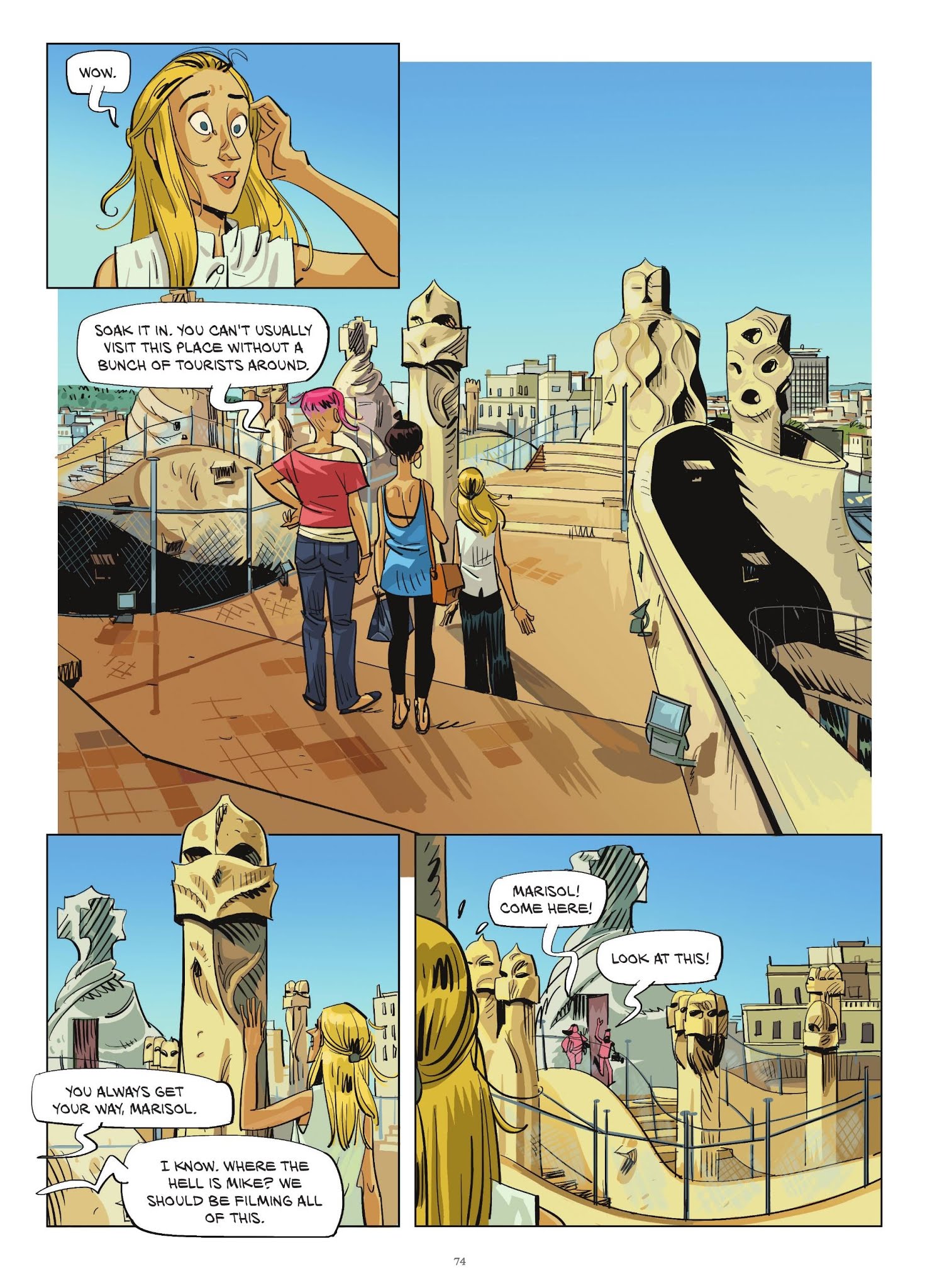 Read online The Ghost of Gaudi comic -  Issue # TPB - 74