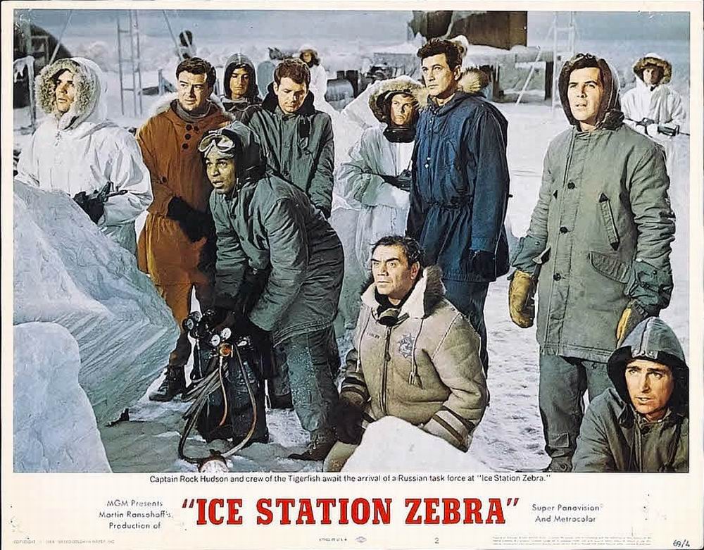 100 Years of Cinema Lobby Cards Ice Station Zebra (1968)