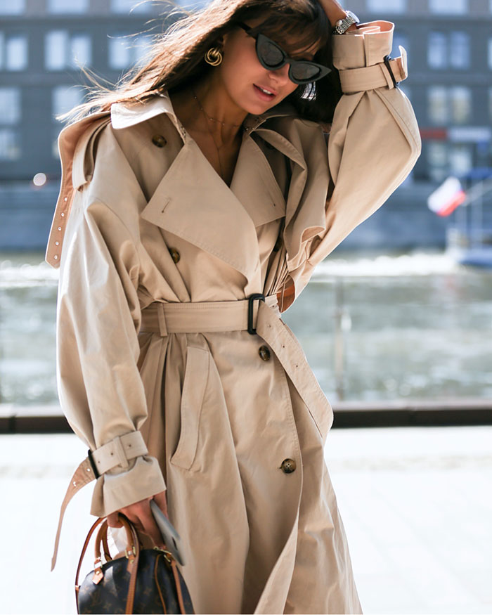The Power of the Perfect Trench Coat Fashion Inspiration Cool Chic