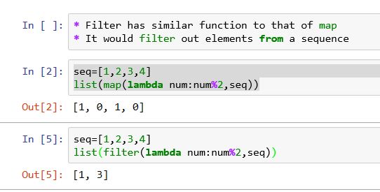 Filter Python