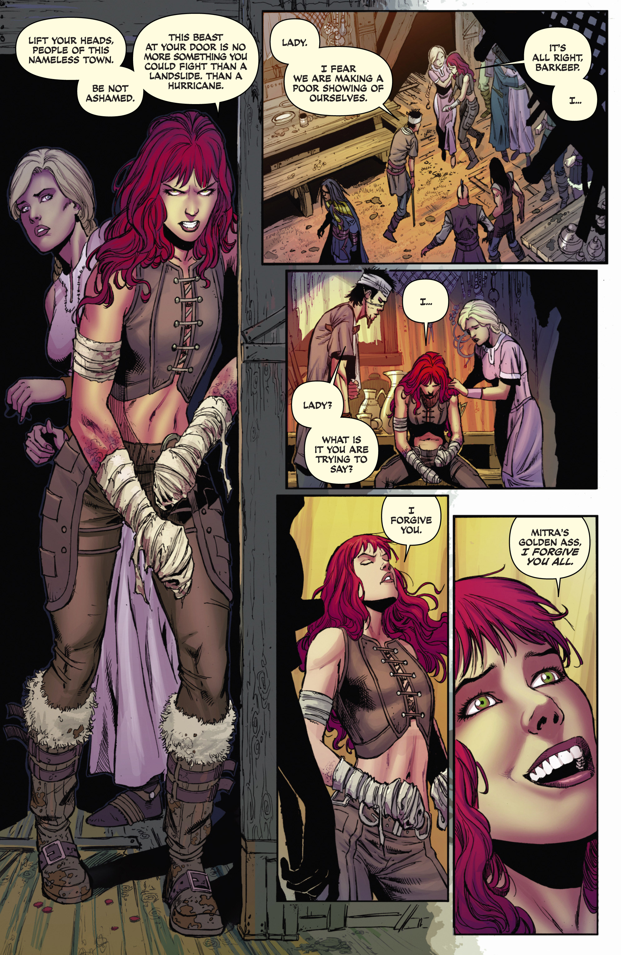 Read online Red Sonja (2013) comic -  Issue #15 - 16