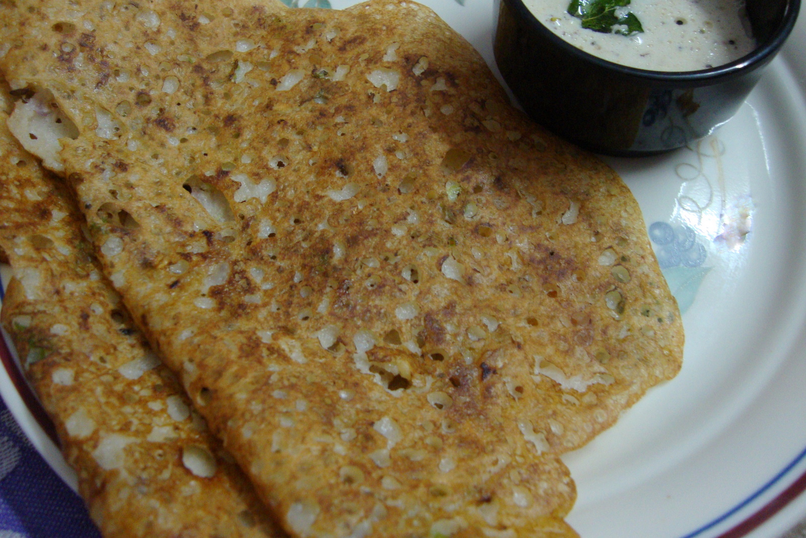 A Liberal dose of MASALA. Wheat Flour Rava Dosa