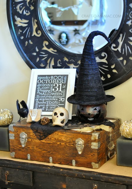 Rustic Halloween Decor 