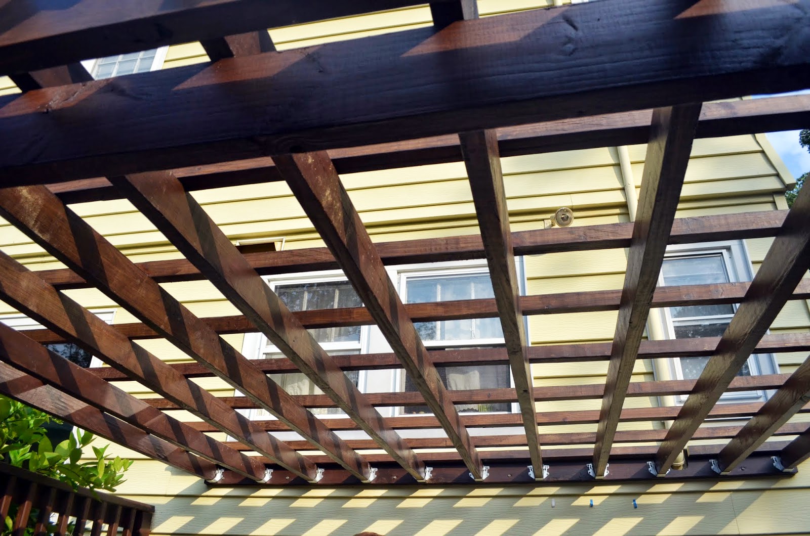 In the Little Yellow House Pergola Top Pieces