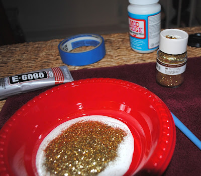 Style My Way: DIY - Glitter Tennis Shoes