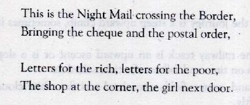 Night Mail Poem explanation of all stanzas - Zahid Notes