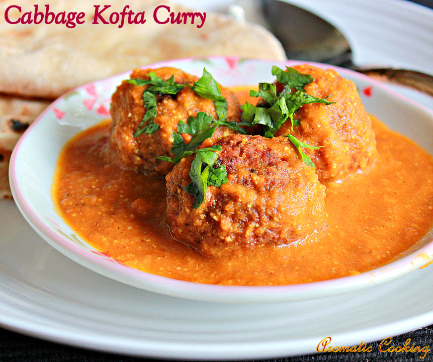 Aromatic Cooking Cabbage Kofta Curry, Cabbage Dumplings In A Creamy Gravy