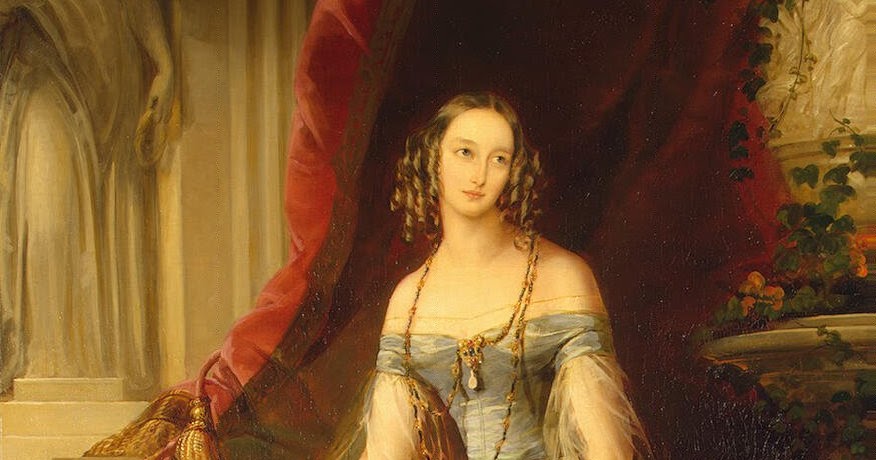 Portrait of Grand Princess Olga Nikolayevna - Christina Robertson ...