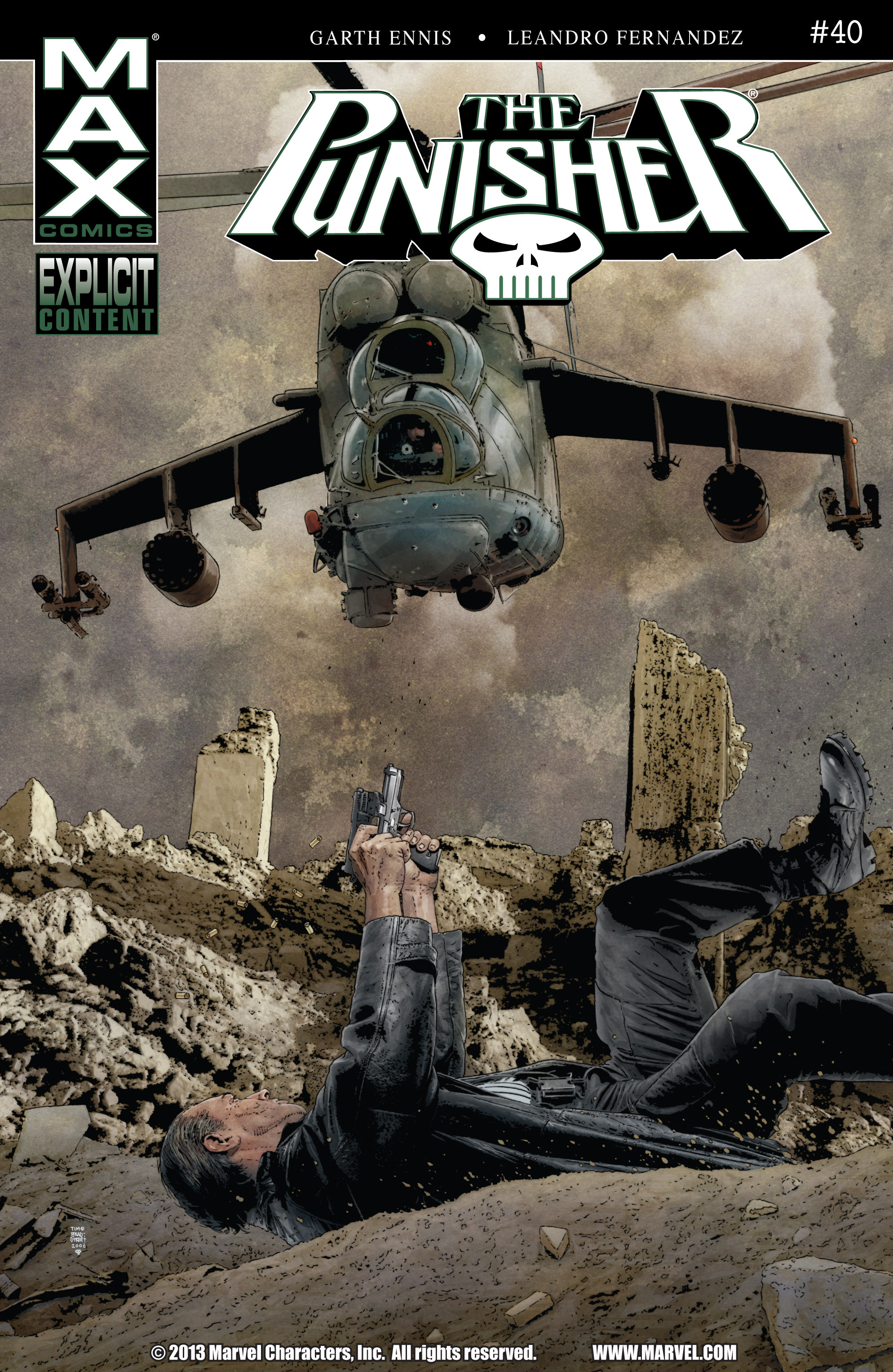 Read online The Punisher: Frank Castle MAX comic -  Issue #40 - 1