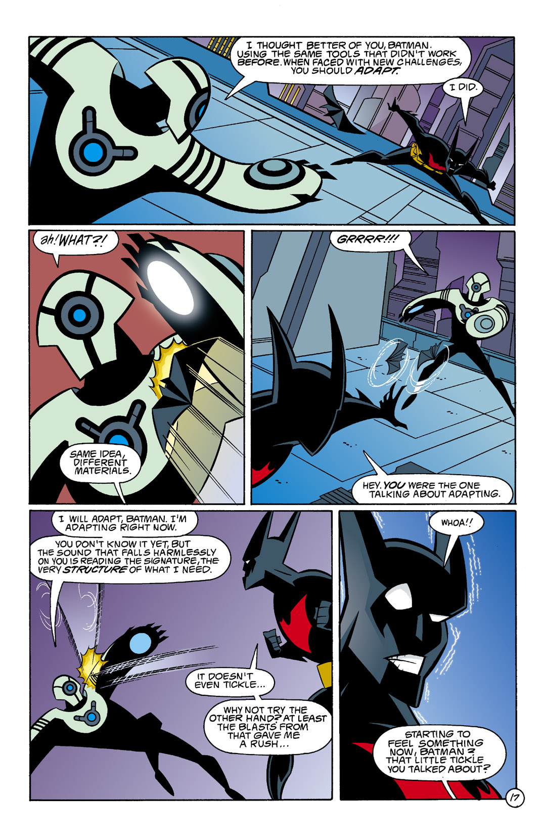 Read online Batman Beyond [II] comic -  Issue #5 - 18
