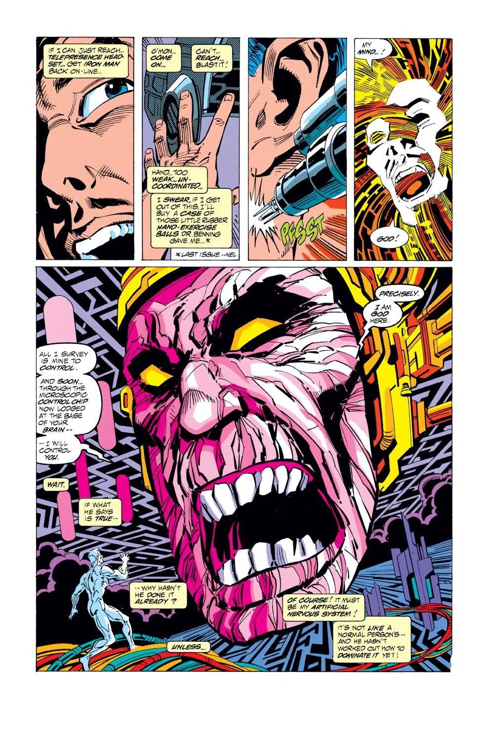 Read online Iron Man (1968) comic -  Issue #293 - 6