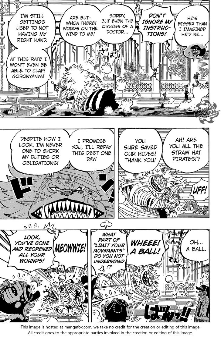 One Piece Ch.814: Let's Go to See Master Nekomamushi