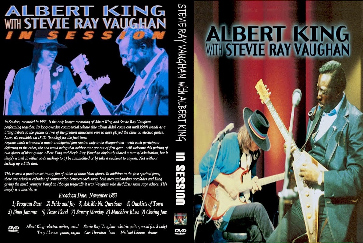 ESTANTE DO SOM ALBERT KING WITH STEVIE RAY VAUGHAN "IN SESSION, 1983"