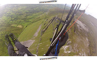 Paragliding Glencar Lake to Ben Bulben, Írsko