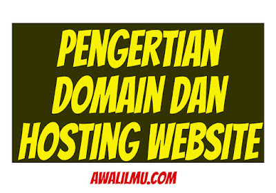 Pengertian Domain dan Hosting Website 