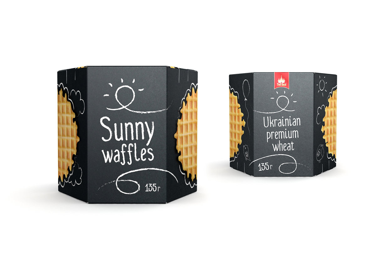 Sunny Waffles on Packaging of the World Creative Package Design Gallery