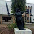 The Power Of Social Media! The Fallen Statue Of Justice Has Been Restored [Photos]