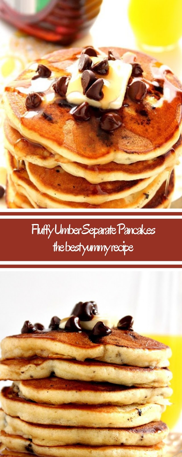 Fluffy Umber Separate Pancakes Recipe The Best Yummy Recipes