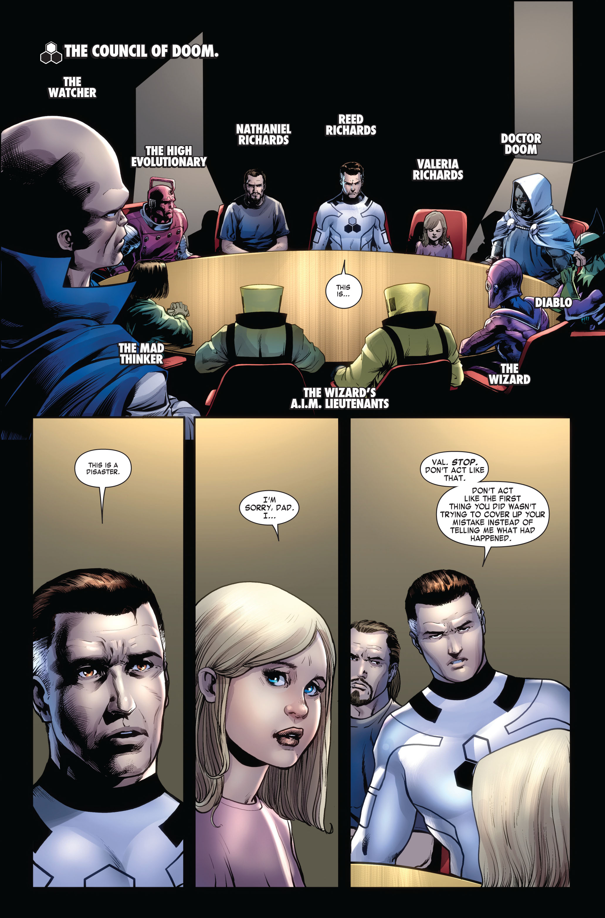 Read online FF (2011) comic -  Issue #4 - 5