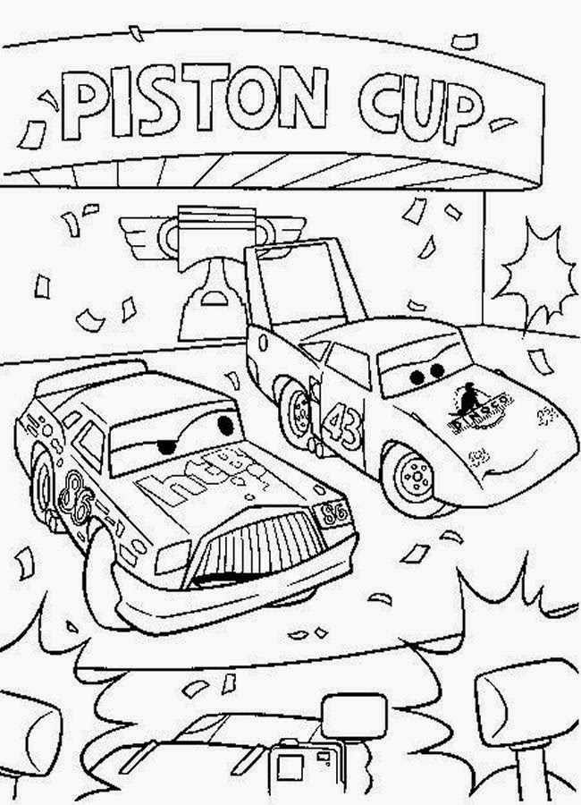 walt disney cars coloring pages - photo #25