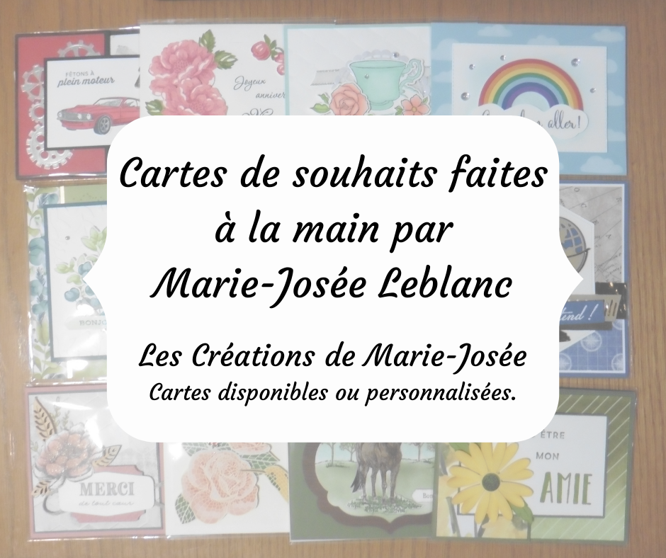 Cartes faites à la main et personnalisées