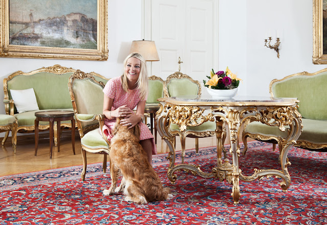  “Gilded” inspirations : at home with Sandra Countess Bernadotte | Cool Chic Style Fashion