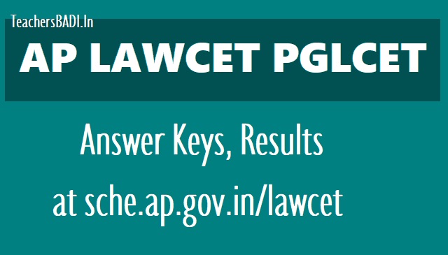 AP LAWCET PGLCET 2018 Answer Keys to be released at sche.ap.gov.in/lawcet ap lawcet answer key,ap pglcet answer key,ap lawcet key,ap pglawcet key,ap lawcet results,ap pglawcet results,ap lawcet ap pg lawcet rank cards