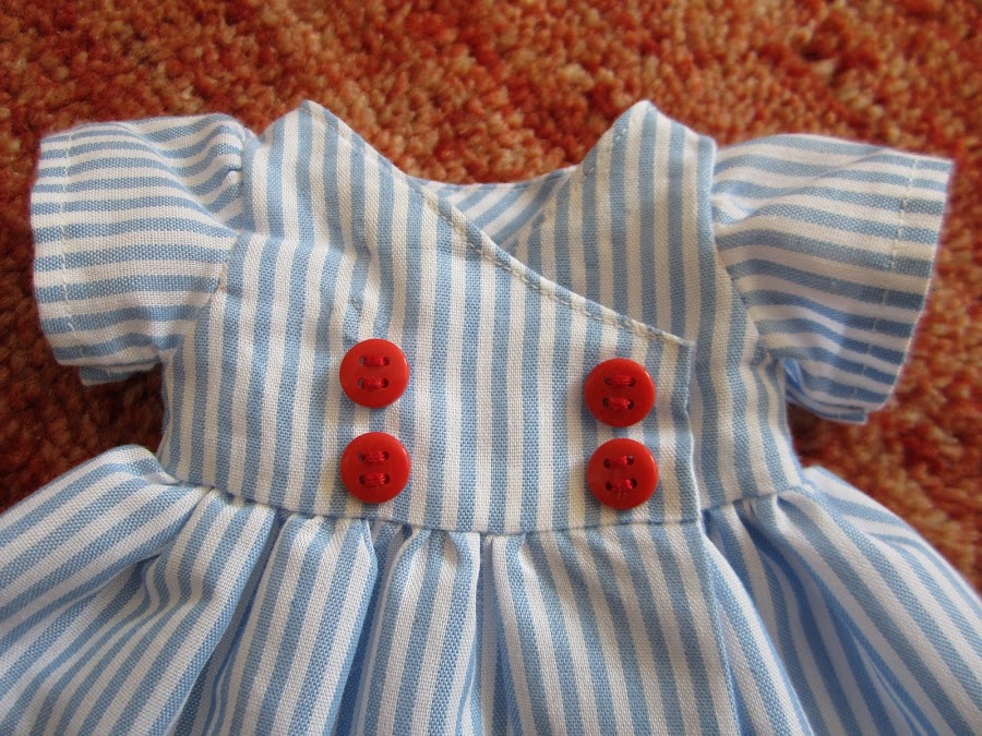 mis nancys mis peques y yo, vestido nancy detalle delantero