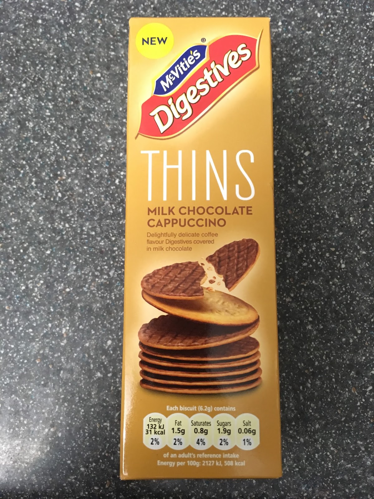 A Review A Day Today's Review McVitie's Digestives Thins Milk Chocolate Cappuccino