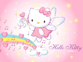 Hello Kitty desktop wallpaper background 1024x768