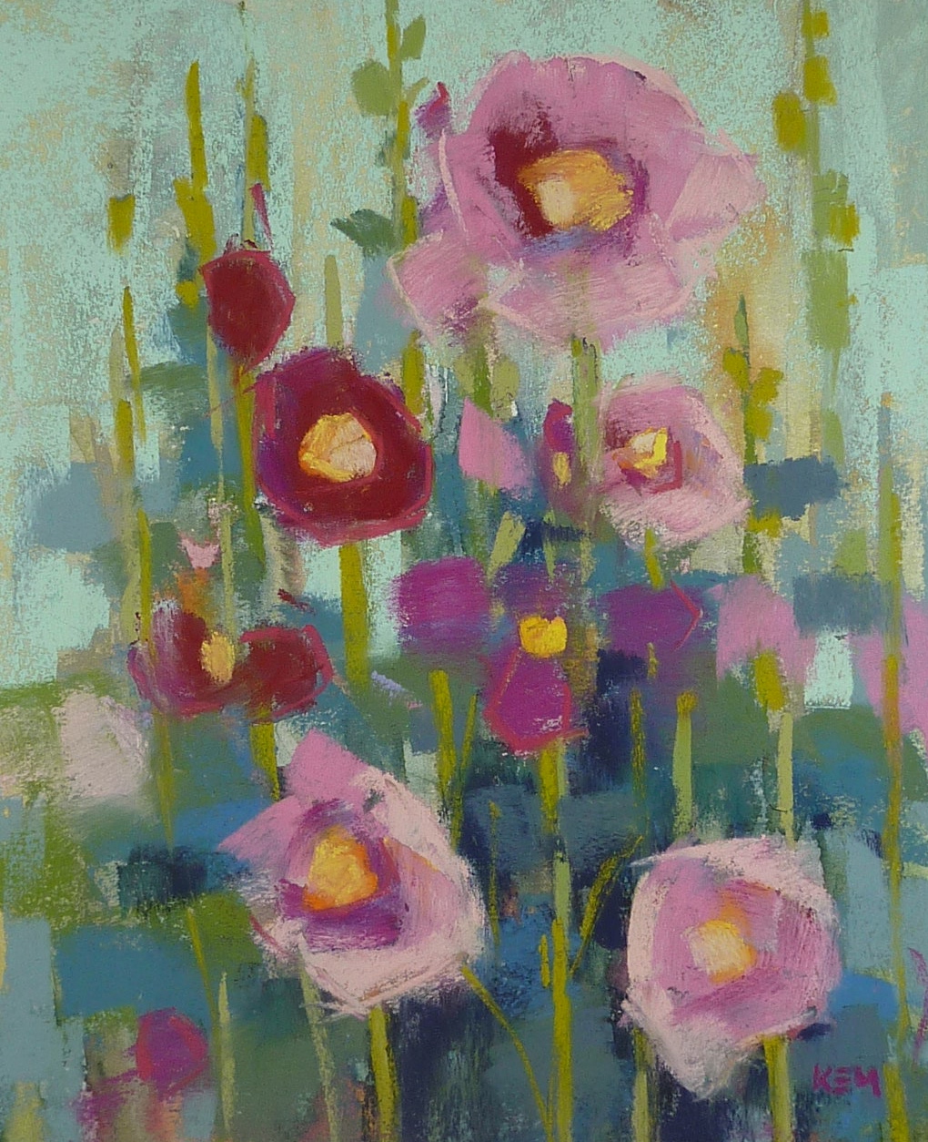 Painting My World Fast and Loose...Ideas for Painting Fresh Flowers